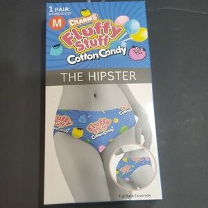 Tootsie roll's fluffy stuff cotton candy hipster full coverage women's panties‎